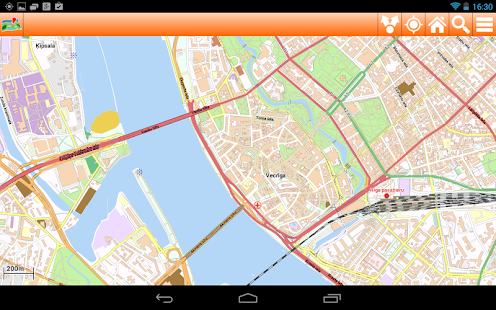 Riga Offline mappa Map Screenshots 5