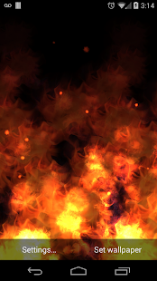 KF Flames Free Live Wallpaper(圖2)-速報App