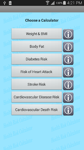 HealthriskCalc