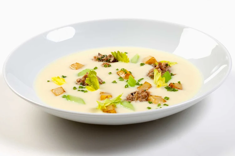 A dish prepared in Celebrity Cruises's Main Restaurant.