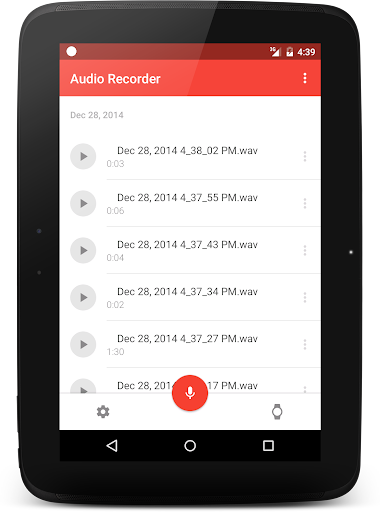 Wear Audio Recorder