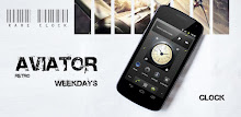 AVIATOR - retro clock widget APK