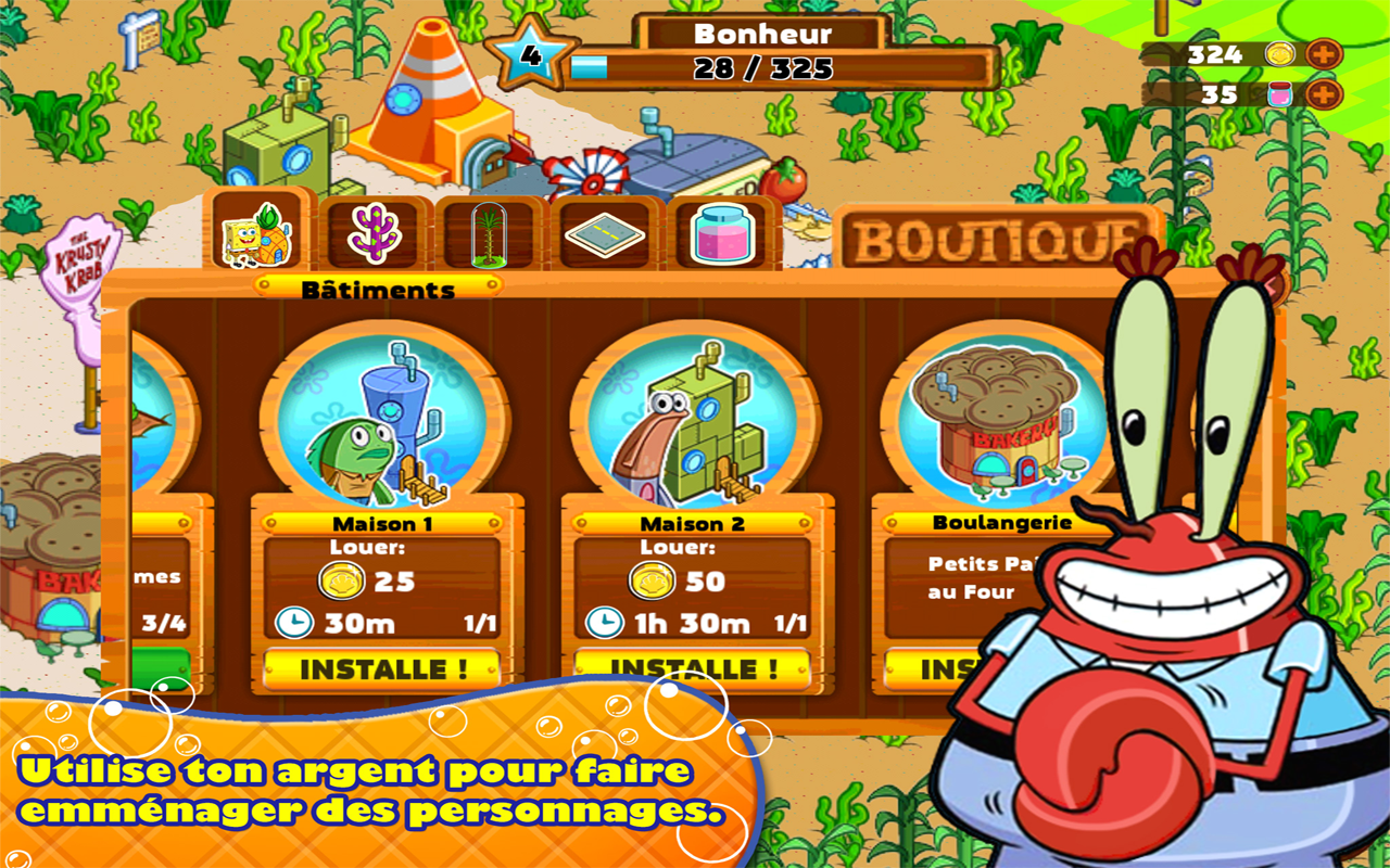 Bob l’éponge Bikini Bottom - screenshot