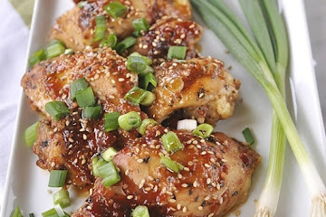 Slow Cooker Honey Garlic Ginger Chicken