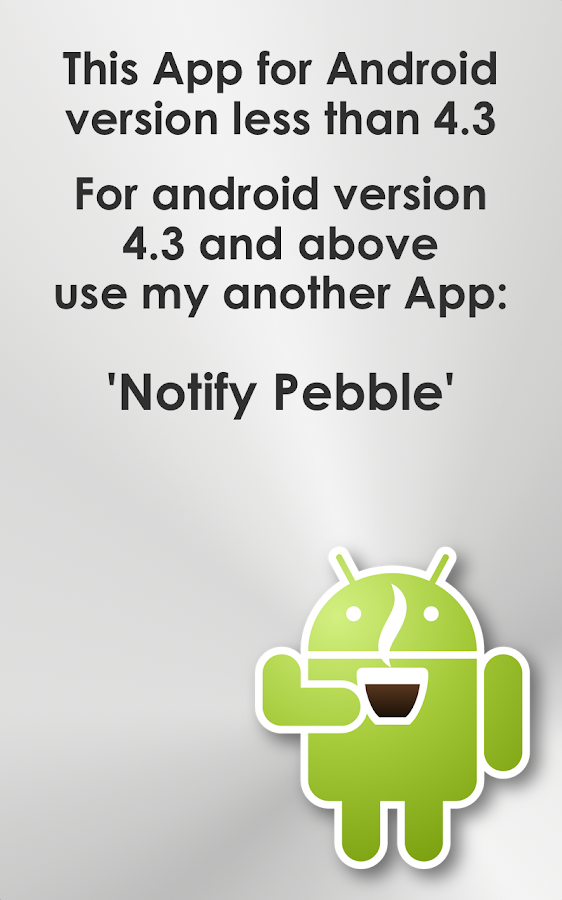 Notifier for Pebble - screenshot