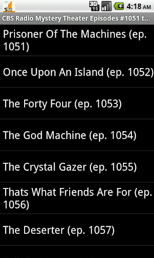【免費音樂App】CBS Radio Mystery Theater V.22-APP點子