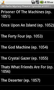 CBS Radio Mystery Theater V.22 Screenshots 1