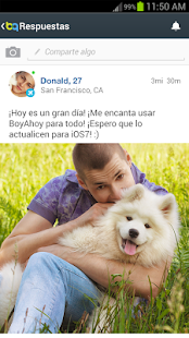 BoyAhoy: Chatea, Conoce, Liga Screen 2