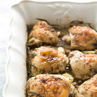 10 Best Oven Baked Chicken Thighs Recipes