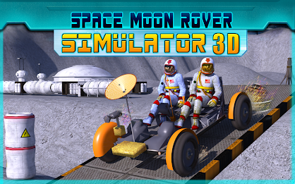 Space Moon Rover Simulator 3D poster 6