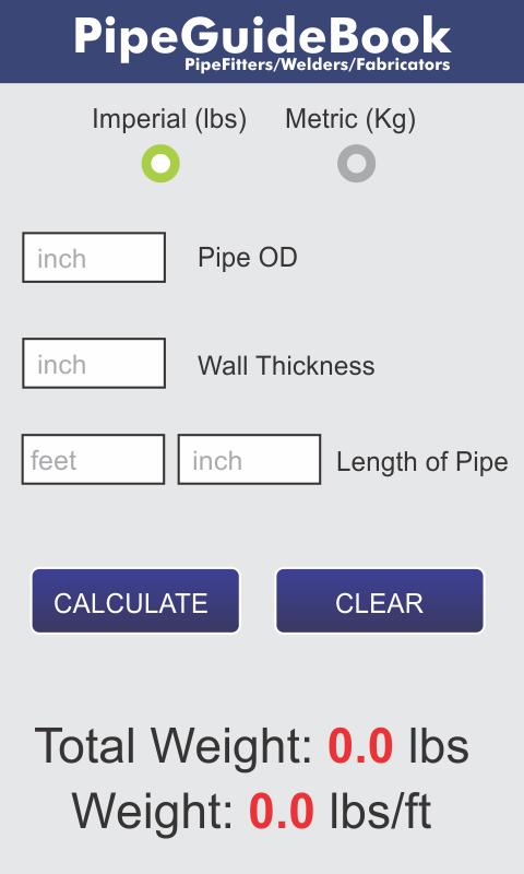 Pipe Fitter Tools Screen 3