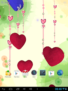 3D Hearts Live Wallpaper Free(圖7)-速報App