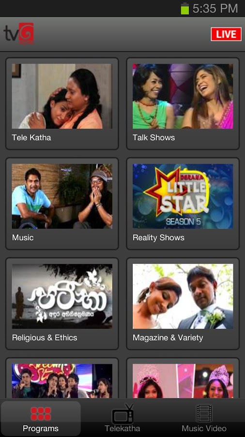 Watch tv episodes on android phone