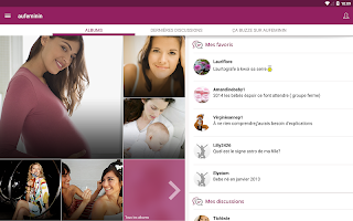 Captura de pantalla de enfemenino : foros y álbumes APK #6