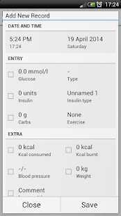 Diabetes Tools - Glucose