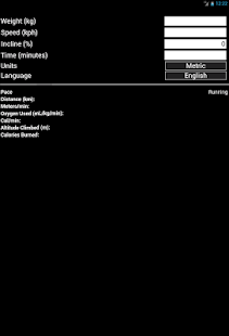 Treadmill Calorie Calculator