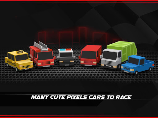 【免費賽車遊戲App】Block Pixel Traffic Racer 2015-APP點子