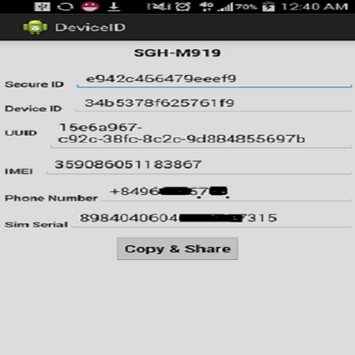 Deviceid For Android
