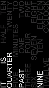 Word Clock Screenshots 1