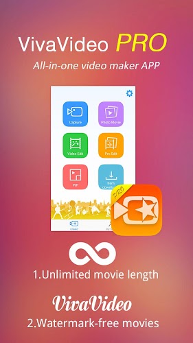 VivaVideo Pro: Video Editor - screenshot