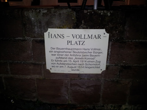 Hans Vollmar Platz