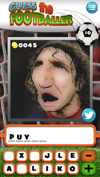 Guess The Footballer! Screen 2