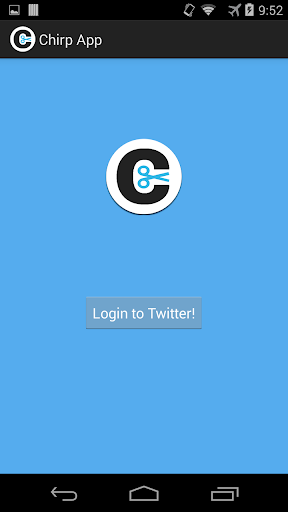 Chirp App – Tweet Shortener