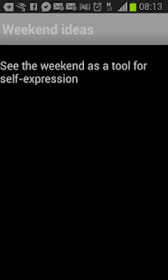 Weekend: make the most of it Screenshots 2
