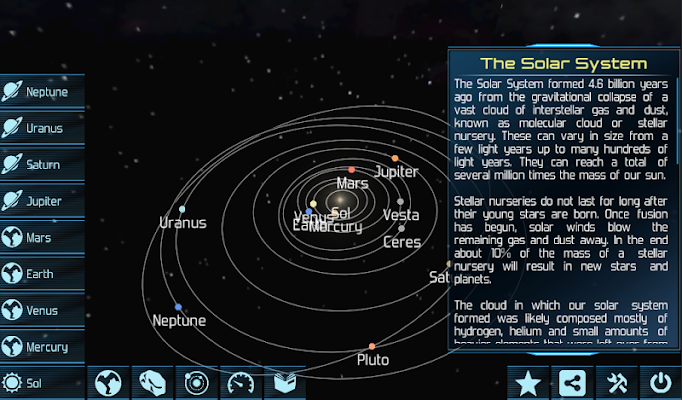 Solar System Explorer HD Pro - screenshot