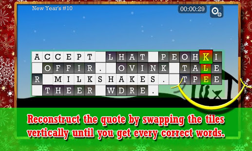 WORD PUZZLE for the HOLIDAY(圖2)-速報App