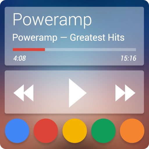 Poweramp skin Now Transparent 個人化 App LOGO-APP開箱王