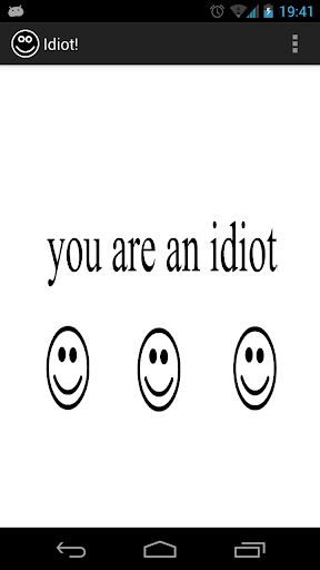 【免費娛樂App】You Are An Idiot !-APP點子