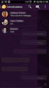 How to install EvolveSMS Theme Soft Purple 1.00 unlimited apk for android