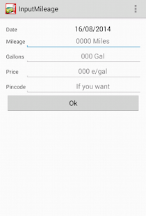 FuelCardLog Screenshots 1