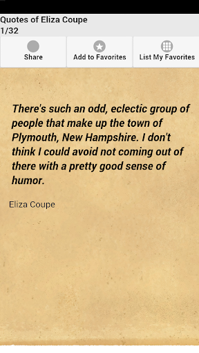 Quotes of Eliza Coupe