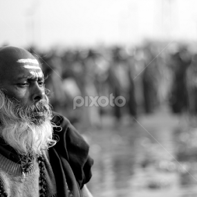 Stare. by Monoj Das - People Portraits of Men