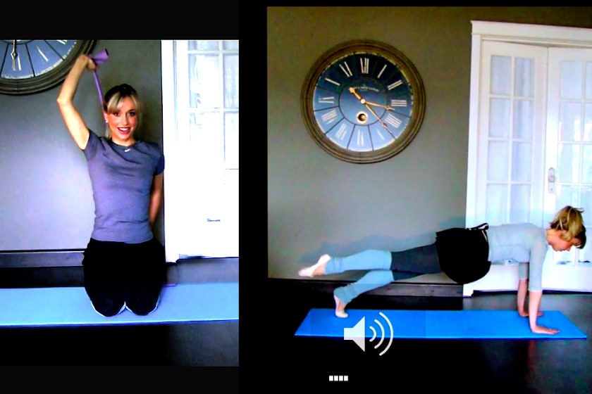Ballet Fit &amp; Pilates Workouts Screen 2