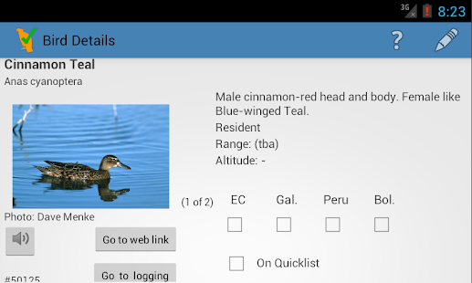 Ecuador Peru Bolivia Checklist(圖5)-速報App