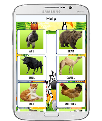 Download Zoo Animals Names for baby Google Play softwares