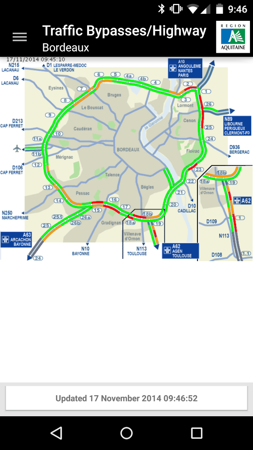 Traffic bypasses/Highways Pro Screen 1