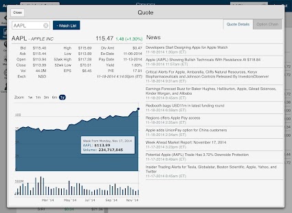 Stifel Mobile Screenshots 1