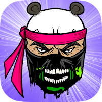 Ninja Zombie Panda Run APK Иконка