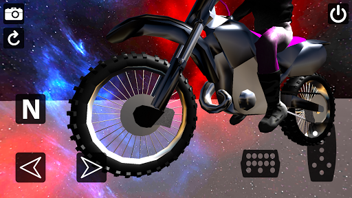 【免費賽車遊戲App】Space Motorbike Glass Driving-APP點子