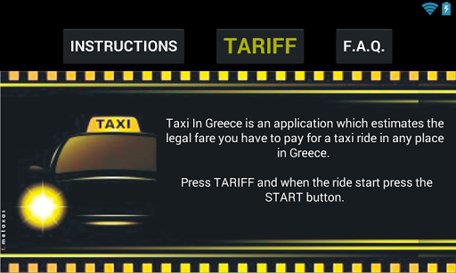 Taxi In Greece