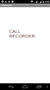 Droid Call recorder