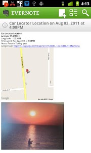 Car Locator Evernote Plugin screenshot 5