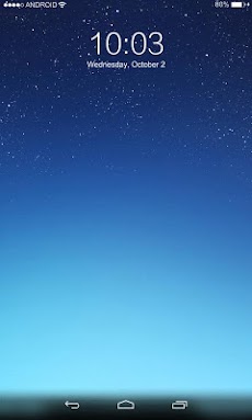 シンプルなロック画面 Androidアプリ Applion