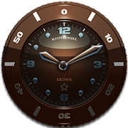 Clock Widget Brownstar