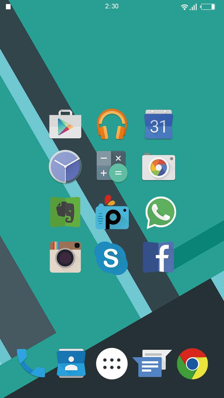 KK Lollipop Theme&amp;Icon Pack,HD Screen 3