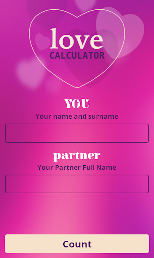 Lovers Love Calculator